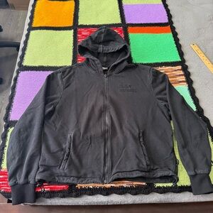 Harley Davidson Hoodie Jacket  Full zip black Large